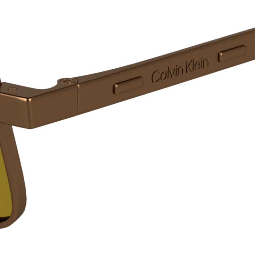 Óculos de Sol Calvin Klein CK24111S 771 - Dourado Âmbar 55 Dourado 5