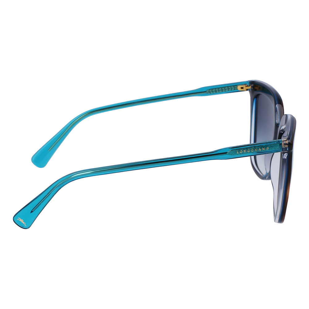 Óculos de Sol Longchamp LO728S 220 - Marrom Havana 53 Azul 5
