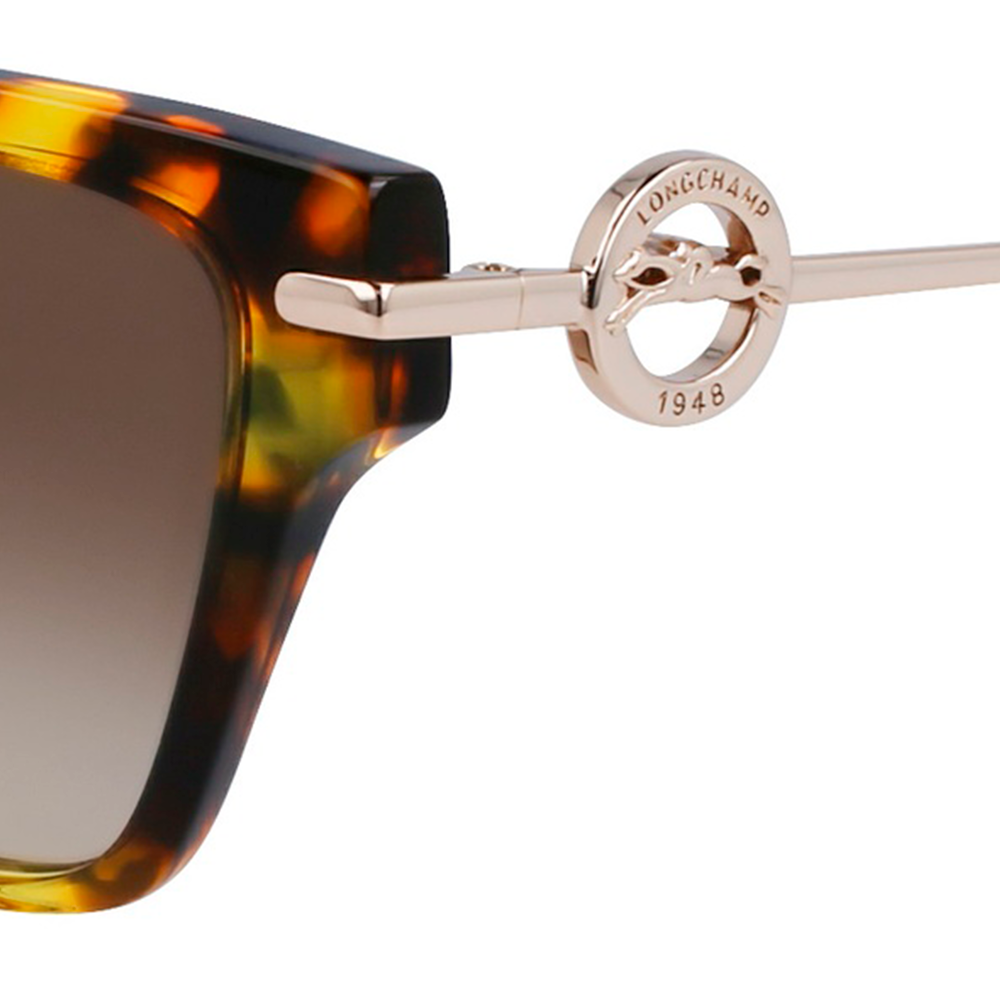 Óculos de Sol Longchamp LO737S 205 - Marrom Tortoise 52 Marrom 6