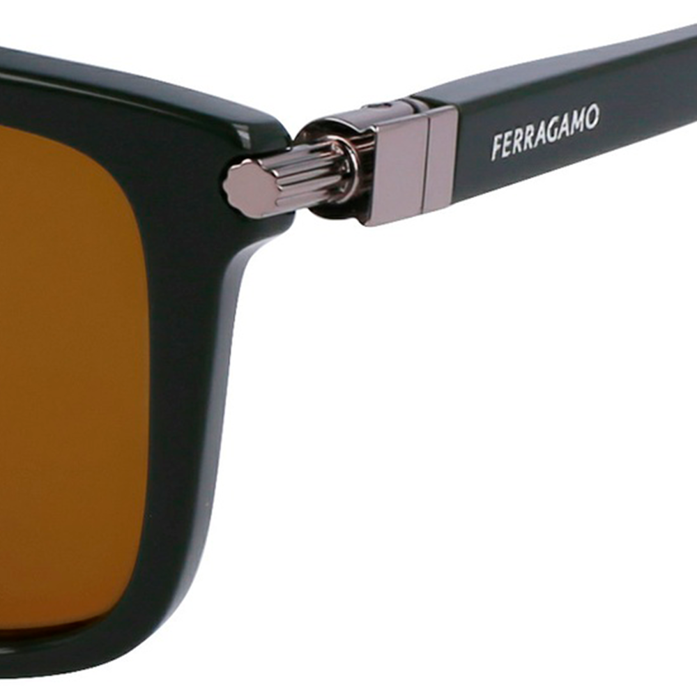 Óculos de Sol Ferragamo SF1110S 302 - Cinza Escuro 56 Preto 6