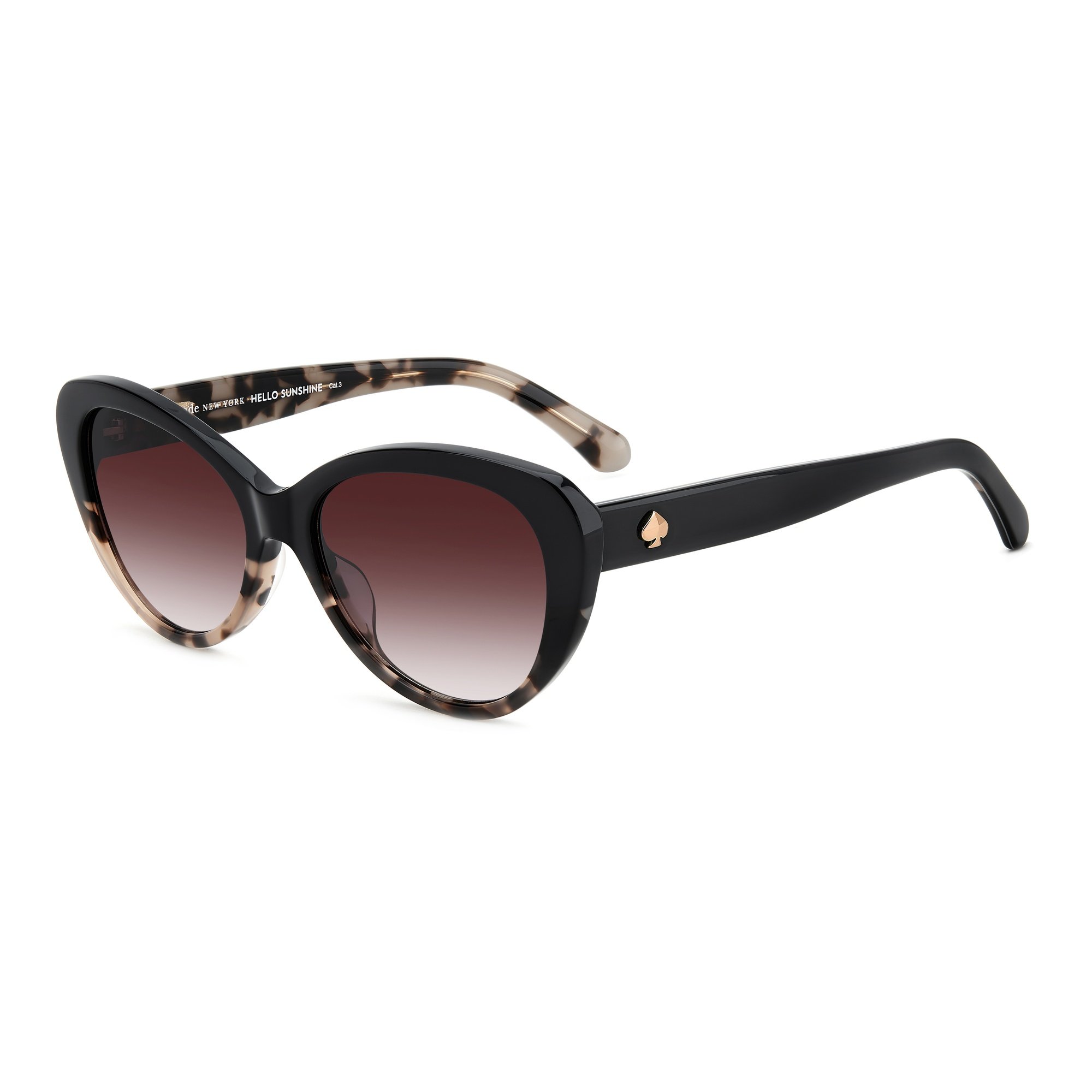 Óculos de Sol Feminino Kate Spade KS Josi/S 2TB - Preto 55