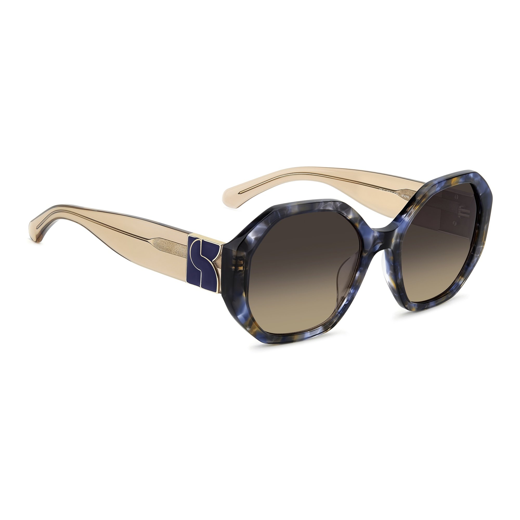 Óculos de Sol Feminino Kate Spade KS Flynnie/G/S 4FK - Azul Havana 54 Dourado 2
