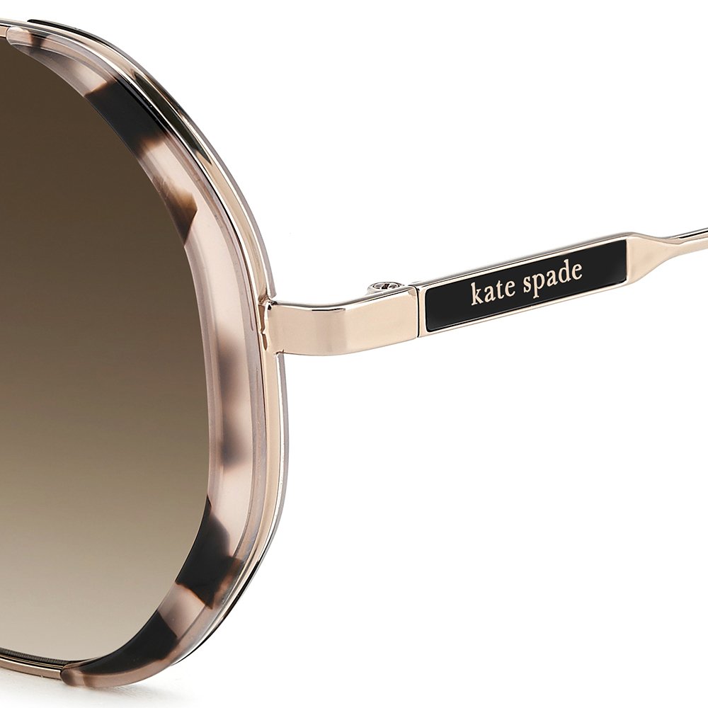 Óculos de Sol Feminino Kate Spade KS Aeris/F/S 000 - Marrom Horn 52 Dourado 4