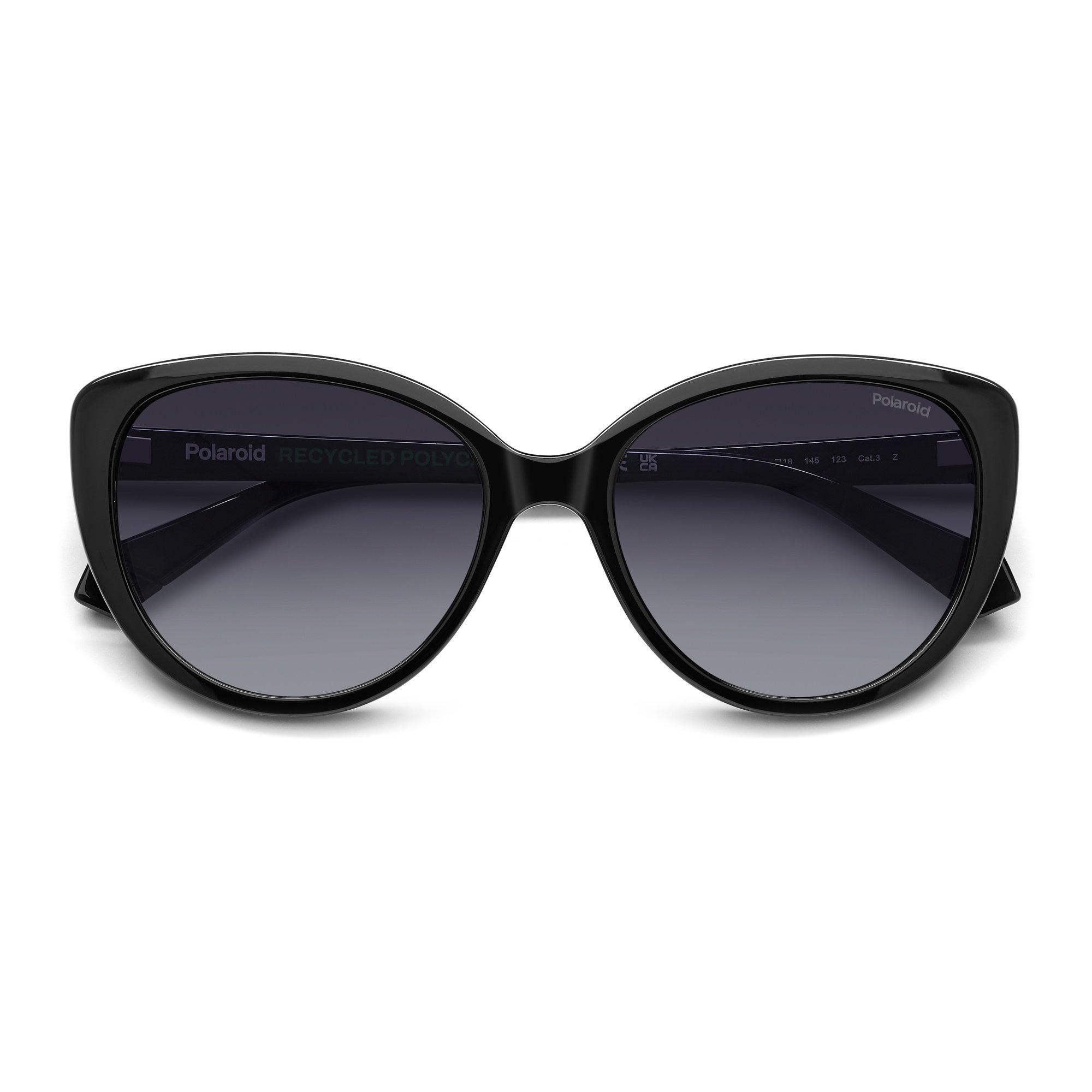 Óculos de Sol Feminino Polaroid Pld 4176/S/X 807 - Preto 56 Preto 4