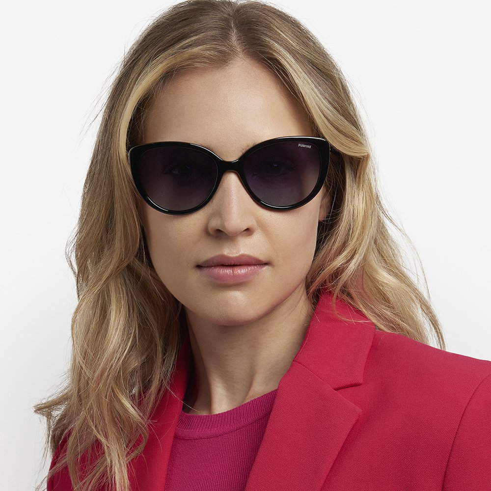 Óculos de Sol Feminino Polaroid Pld 4176/S/X 807 - Preto 56 Preto 8