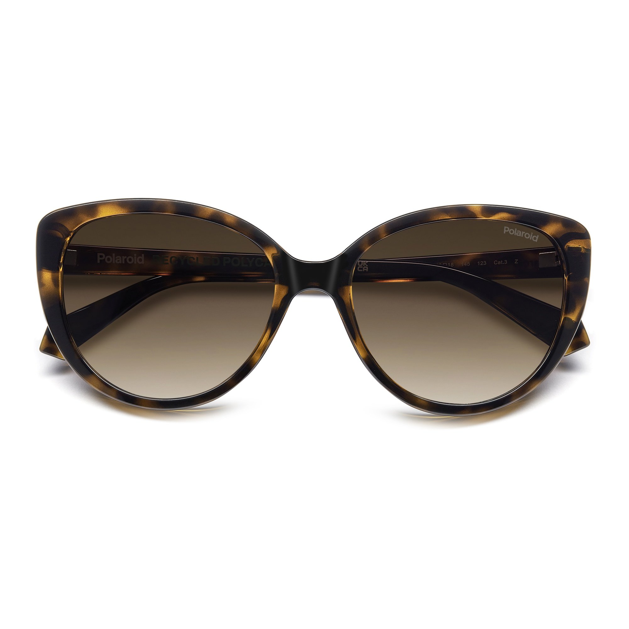 Óculos de Sol Feminino Polaroid Pld 4176/S/X 086 - Marrom Havana 56 Marrom 4