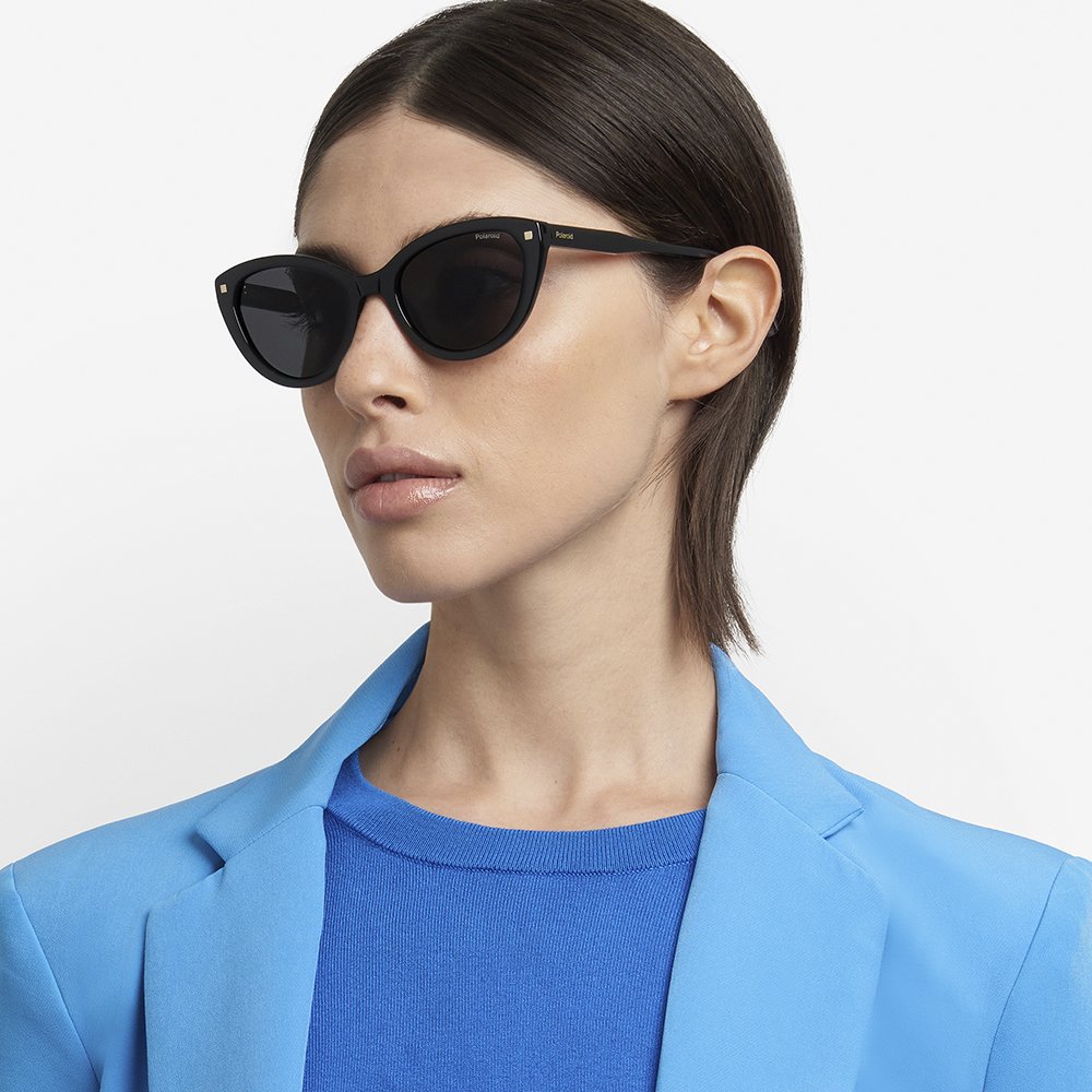 Óculos de Sol Feminino Polaroid Pld 4175/S/X 807 - Preto 54 Preto 6