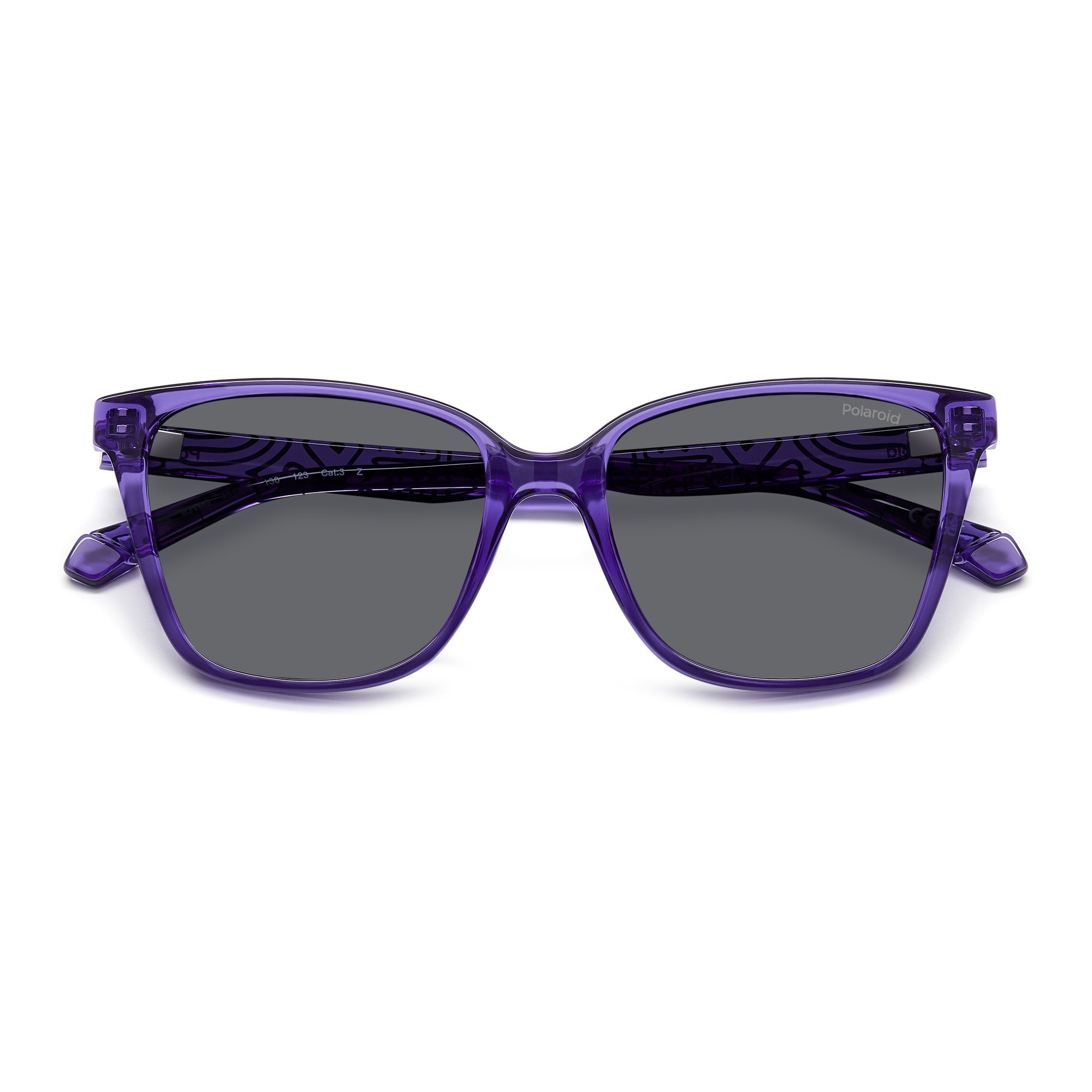 Óculos de Sol Infantil Polaroid Kids Pld 8062/S B3V - Violeta 48 Roxo 4