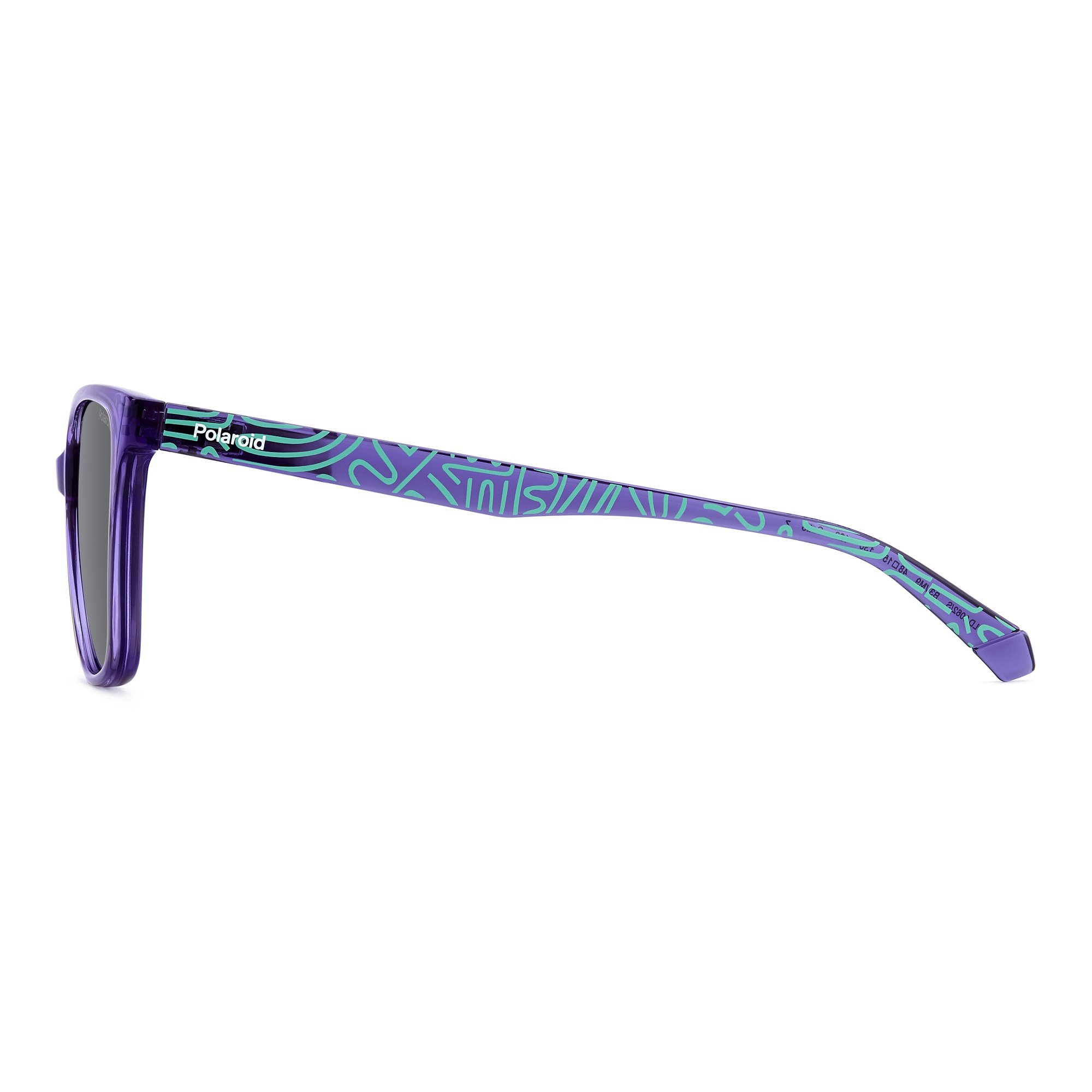 Óculos de Sol Infantil Polaroid Kids Pld 8062/S B3V - Violeta 48 Roxo 5