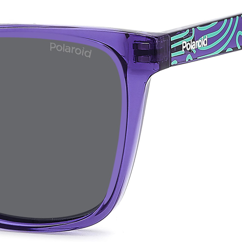 Óculos de Sol Infantil Polaroid Kids Pld 8062/S B3V - Violeta 48 Roxo 6
