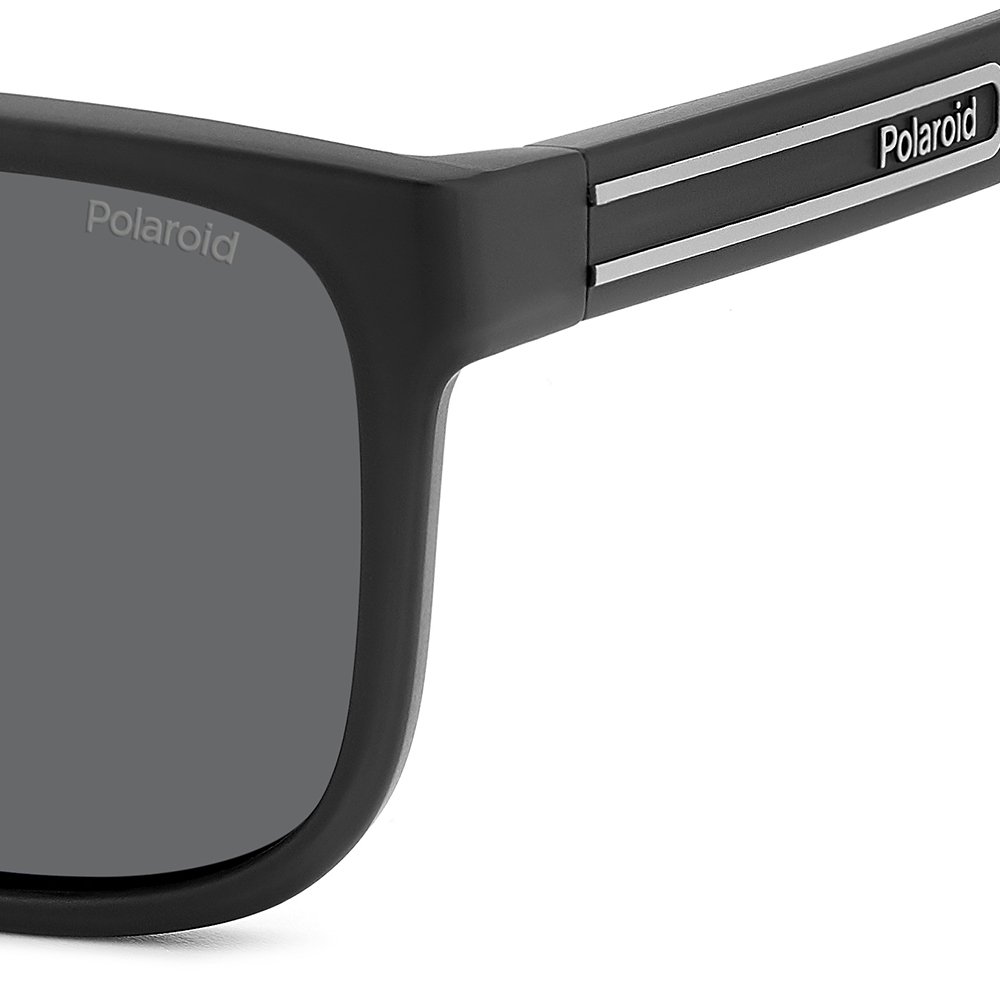 Óculos de Sol Masculino Polaroid Pld 2155/S 003 - Preto Fosco 57 Preto 5