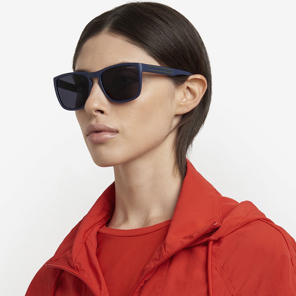 Óculos de Sol Unissex Polaroid Pld 2161/S RCT - Azul Fosco 57 Azul 7