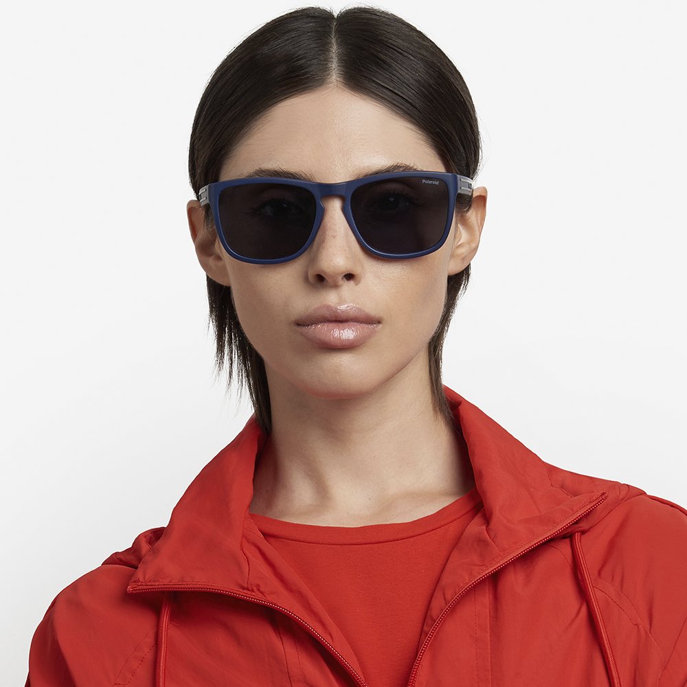 Óculos de Sol Unissex Polaroid Pld 2161/S RCT - Azul Fosco 57 Azul 8
