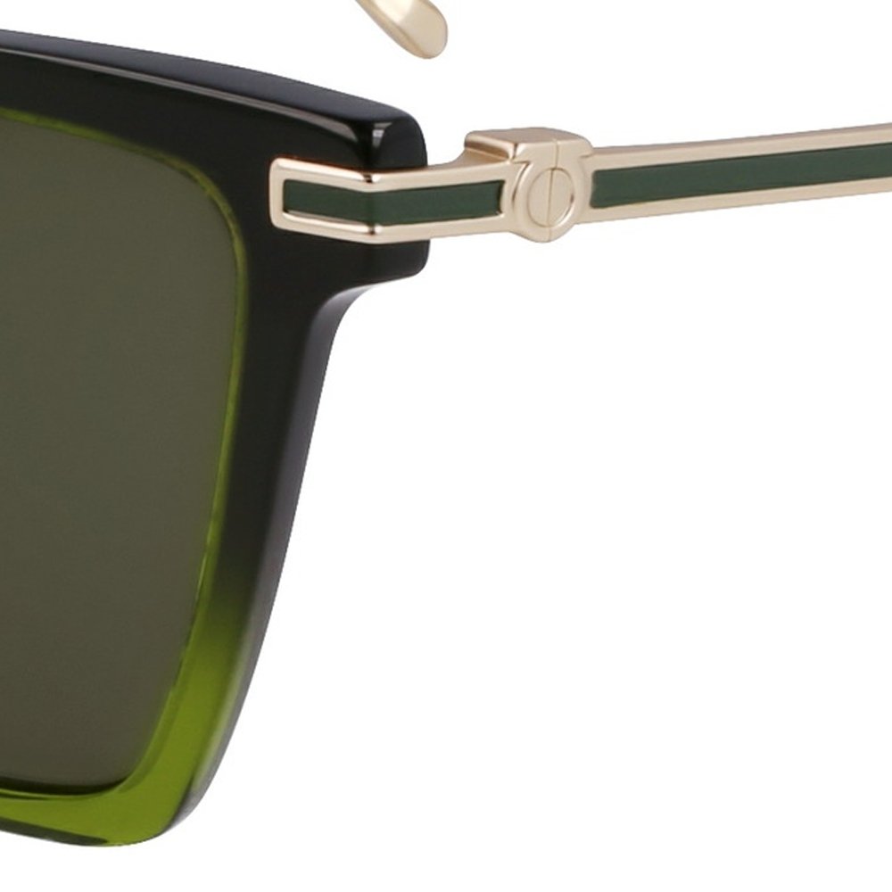 Óculos de Sol Ferragamo SF2036S 316 - Verde Degradê 56 Verde 6
