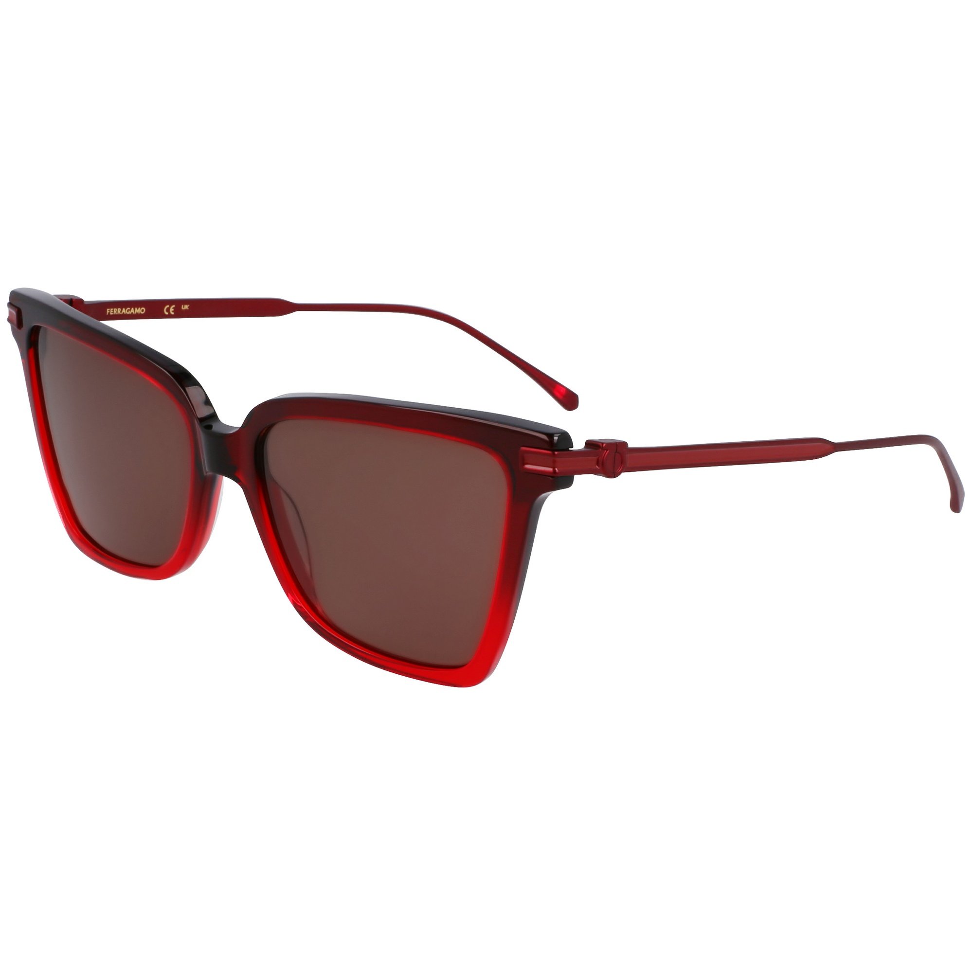 Óculos de Sol Ferragamo SF2036S 615 - Vermelho Degradê 56
