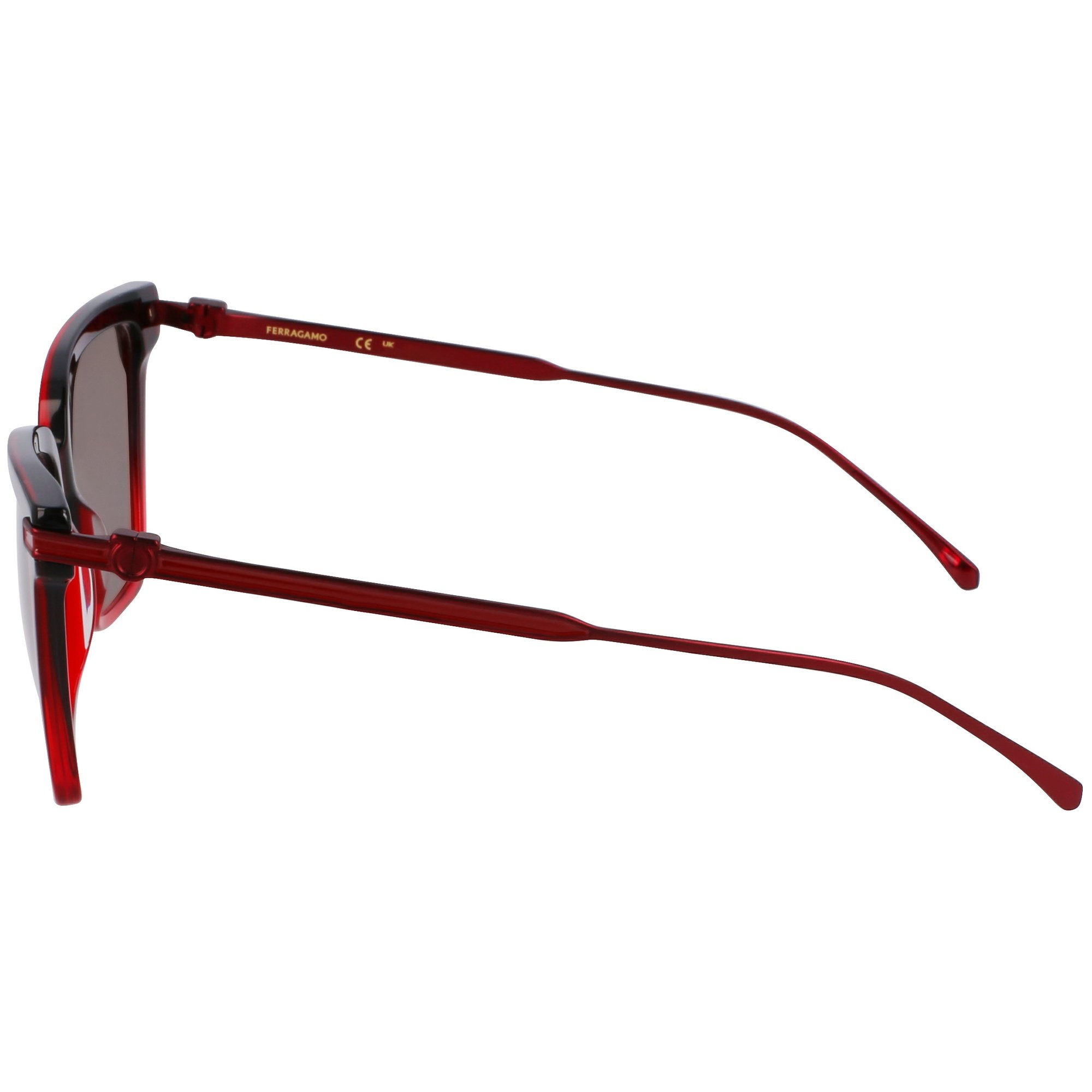 Óculos de Sol Ferragamo SF2036S 615 - Vermelho Degradê 56 Vermelho 3