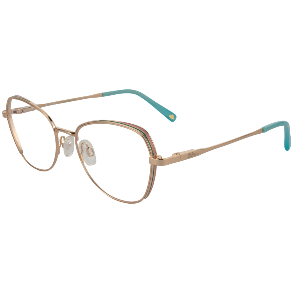 Óculos Infantil Lilica Ripilica VLR252 48C01 - Dourado 48