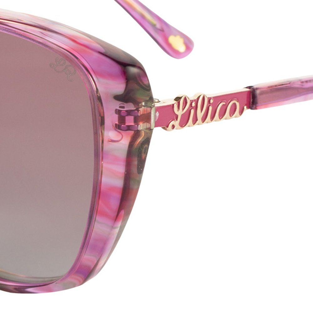 Óculos de Sol Infantil Lilica Ripilica SLR195 C05 - Lilás Cristal 49 Rosa 3