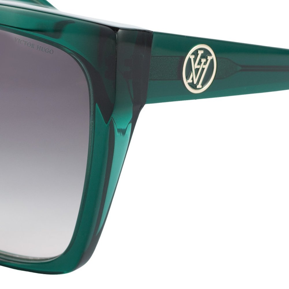 Óculos de Sol Victor Hugo SH1906 0998 - Verde Cristal 58 Verde 3