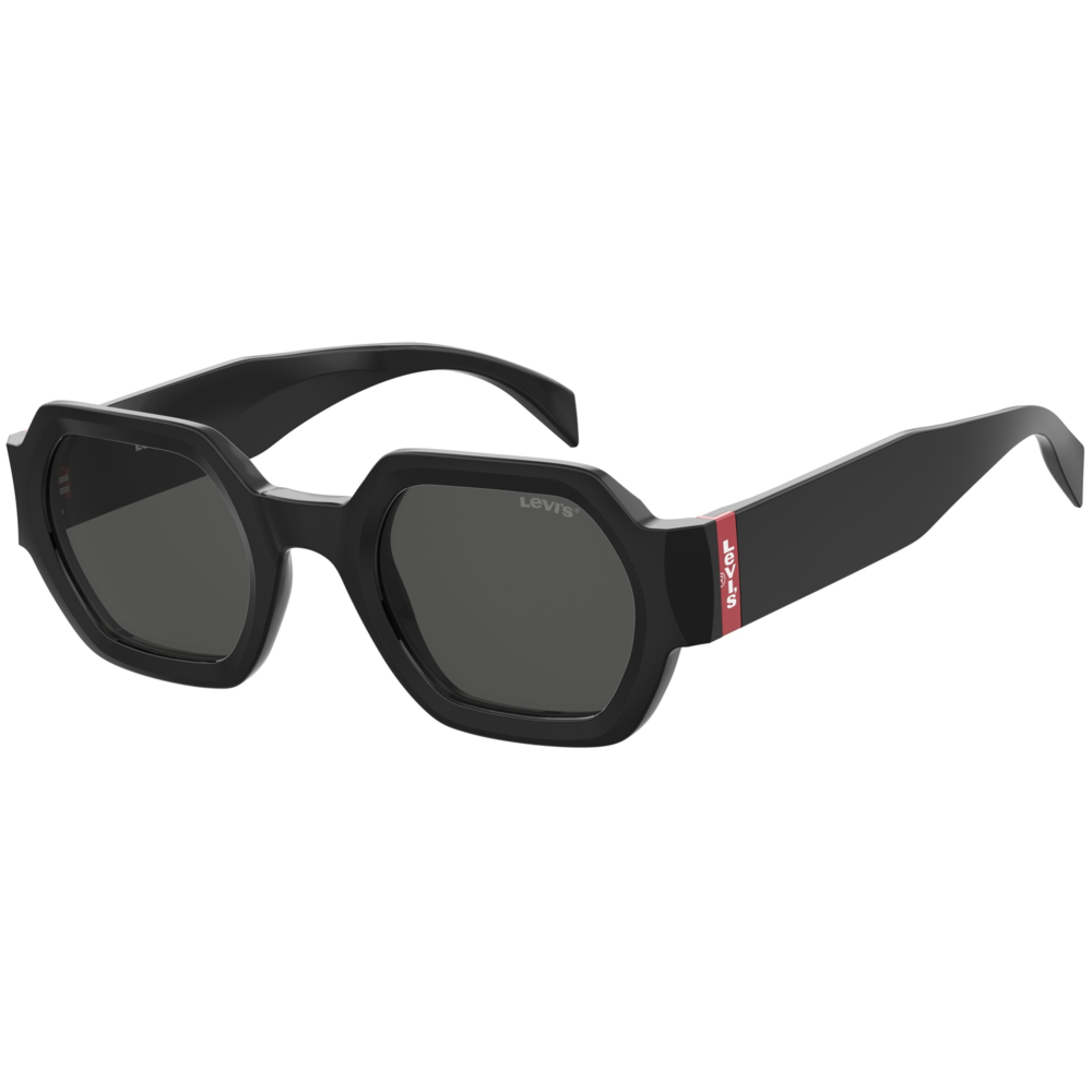 Óculos de Sol Levis Lv 1079/S 807 - Preto 49