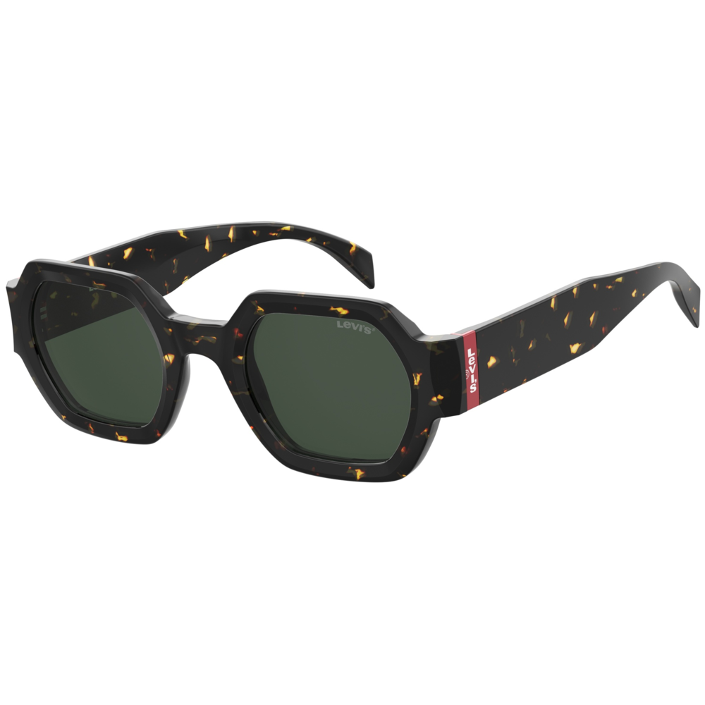 Óculos de Sol Levis Lv 1079/S 086 - Marrom Havana 49