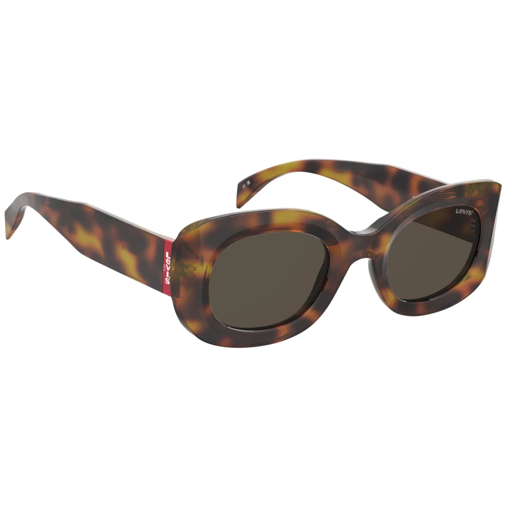 Óculos de Sol Levis Lv 1080/S 086 - Marrom Havana 49 Marrom 2
