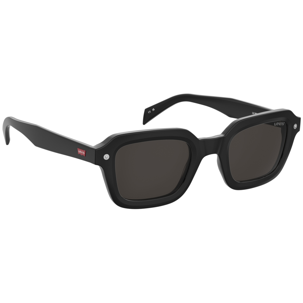 Óculos de Sol Levis Lv 5074/S 807 - Preto 48 Preto 2