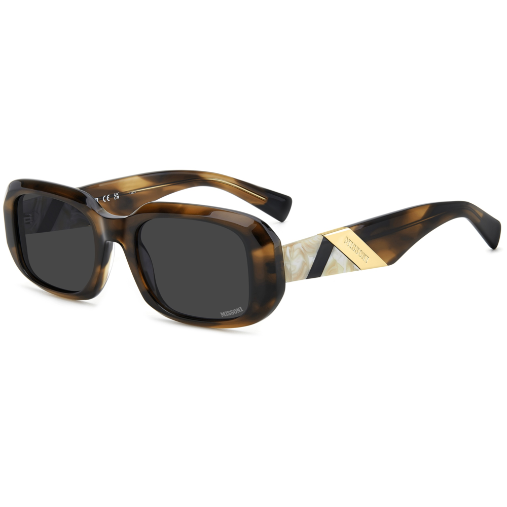 Óculos de Sol Missoni Mis 0220/S KVI - Marrom Striped 52