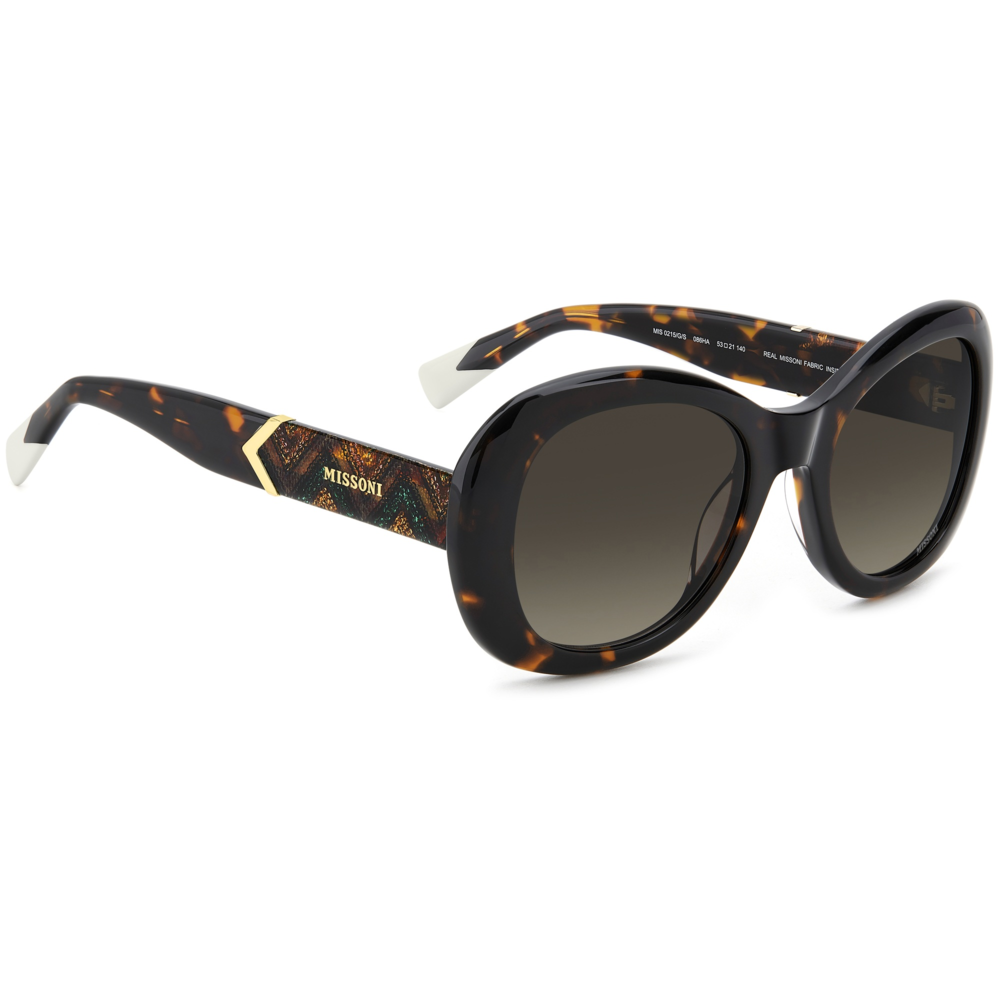 Óculos de Sol Missoni Mis 0215/G/S 086 - Marrom Havana 53 Marrom 2