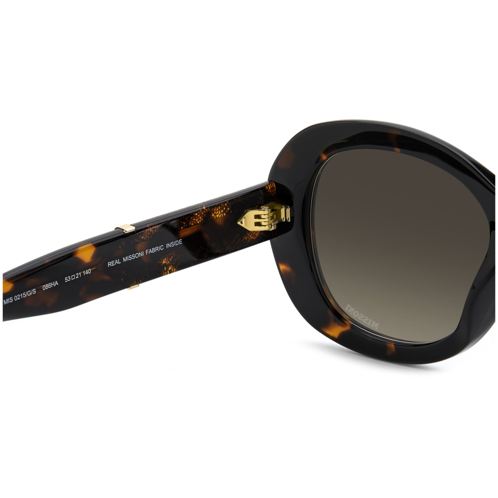 Óculos de Sol Missoni Mis 0215/G/S 086 - Marrom Havana 53 Marrom 5