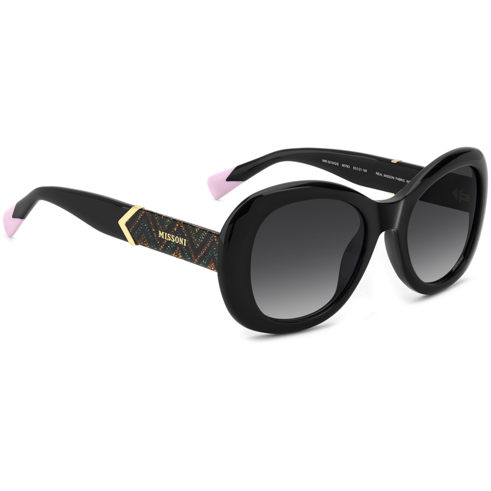 Óculos de Sol Missoni Mis 0215/G/S 807 - Preto 53 Preto 2