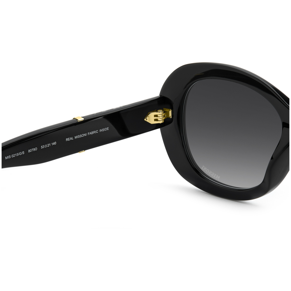 Óculos de Sol Missoni Mis 0215/G/S 807 - Preto 53 Preto 5