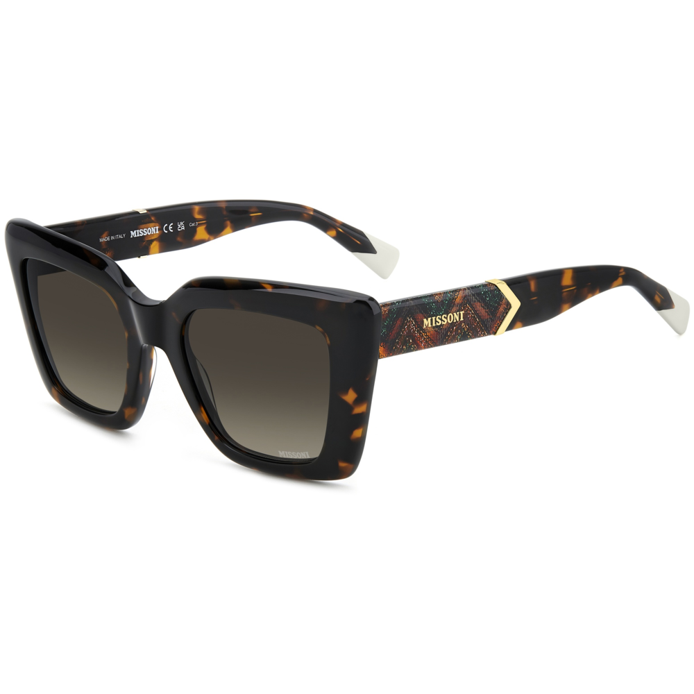 Óculos de Sol Missoni Mis 0214/S 086 - Marrom Havana 51
