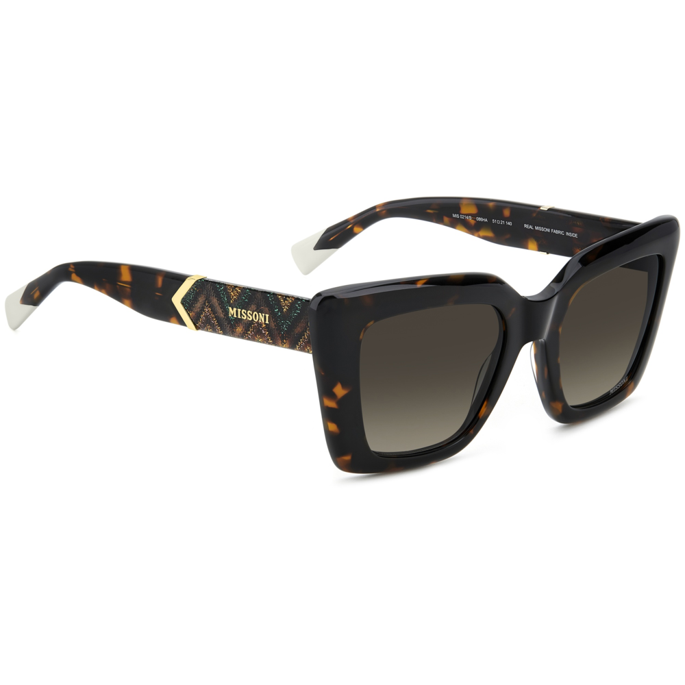 Óculos de Sol Missoni Mis 0214/S 086 - Marrom Havana 51 Marrom 2