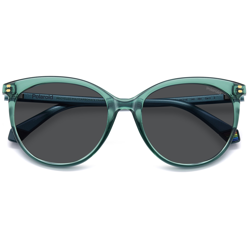 Óculos de Sol Polaroid Pld 6231/S 1ED - Verde Cristal 55 Verde 4