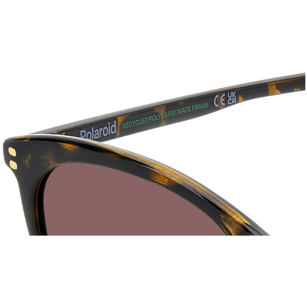 Óculos de Sol Polaroid Pld 6231/S 086 - Marrom Havana 55 Marrom 6