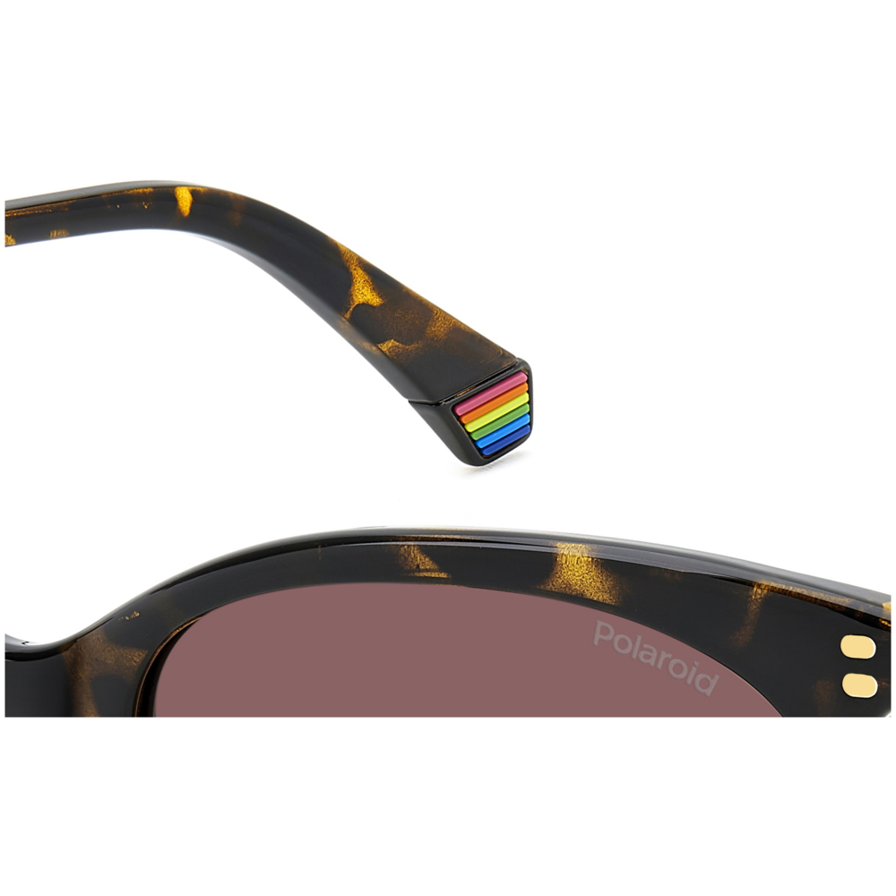 Óculos de Sol Polaroid Pld 6231/S 086 - Marrom Havana 55 Marrom 7