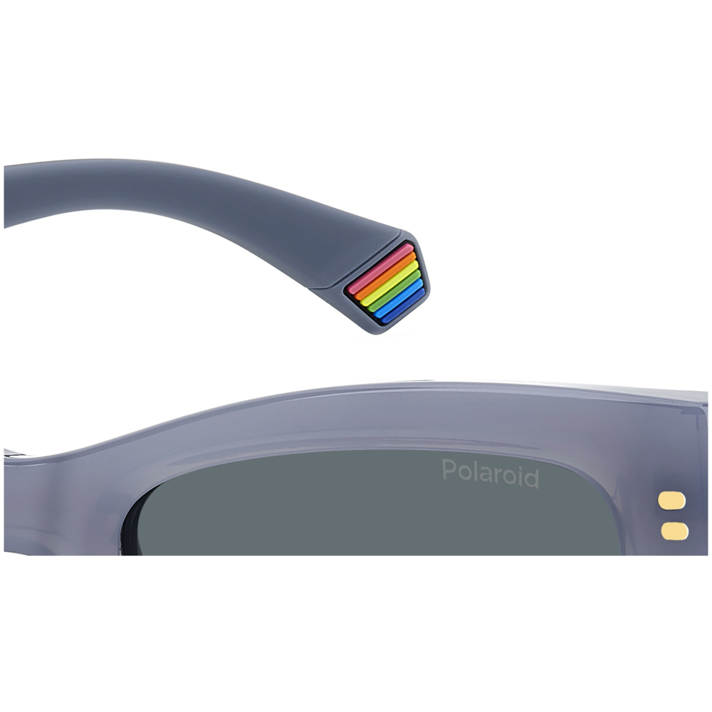 Óculos de Sol Polaroid Pld 6237/S/X MVU - Azul Azure 52 Cinza 7