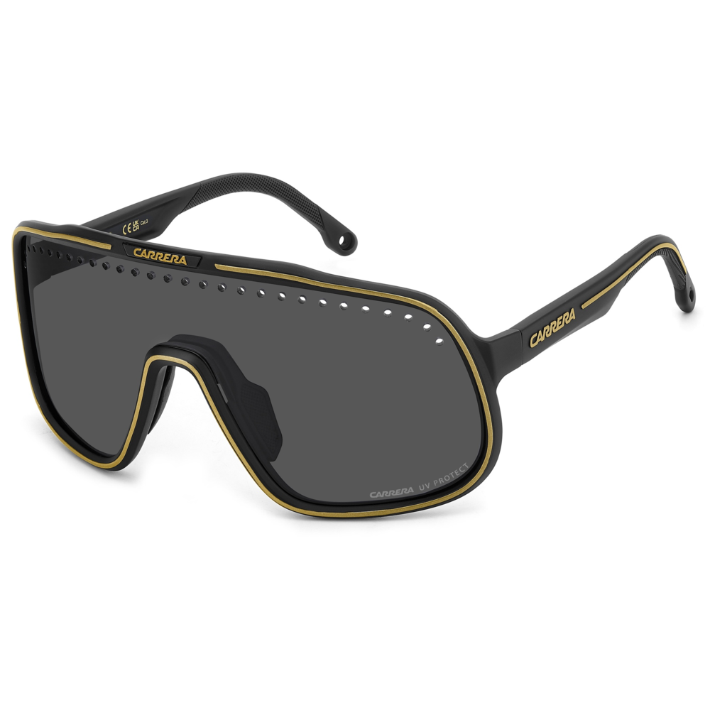 Óculos de Sol Esportivo Carrera C Sport 02/S I46 - Preto Fosco 99 Preto 1