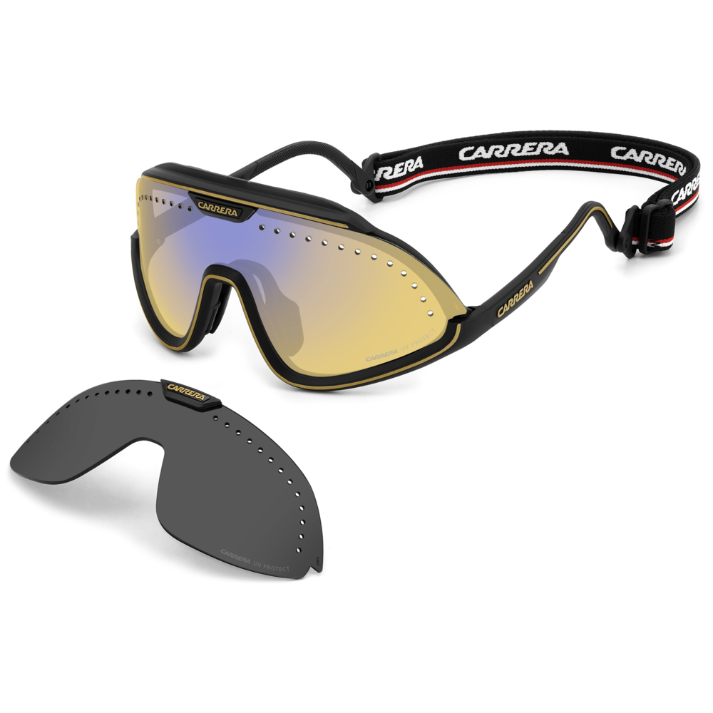 Óculos de Sol Esportivo Carrera C Sport 01/S I46 - Preto Fosco 99
