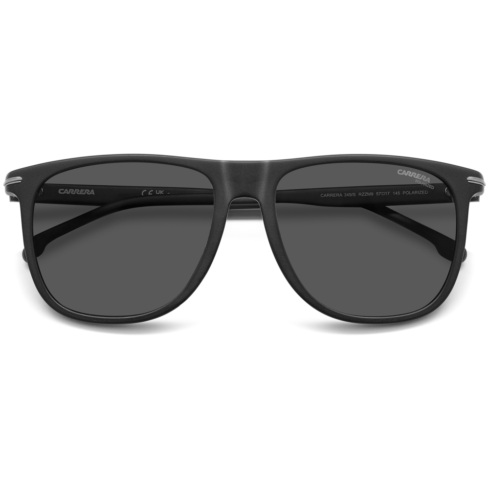 Óculos de Sol Carrera Carrera 349/S RZZ - Preto Fosco 57 Preto 4