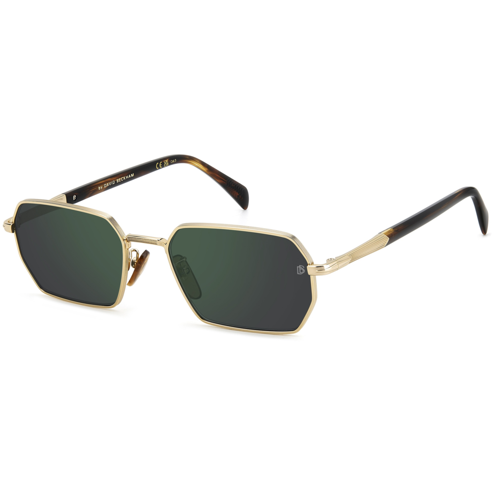 Óculos de Sol David Beckham DB 1174/S 8SO - Dourado Fosco 55