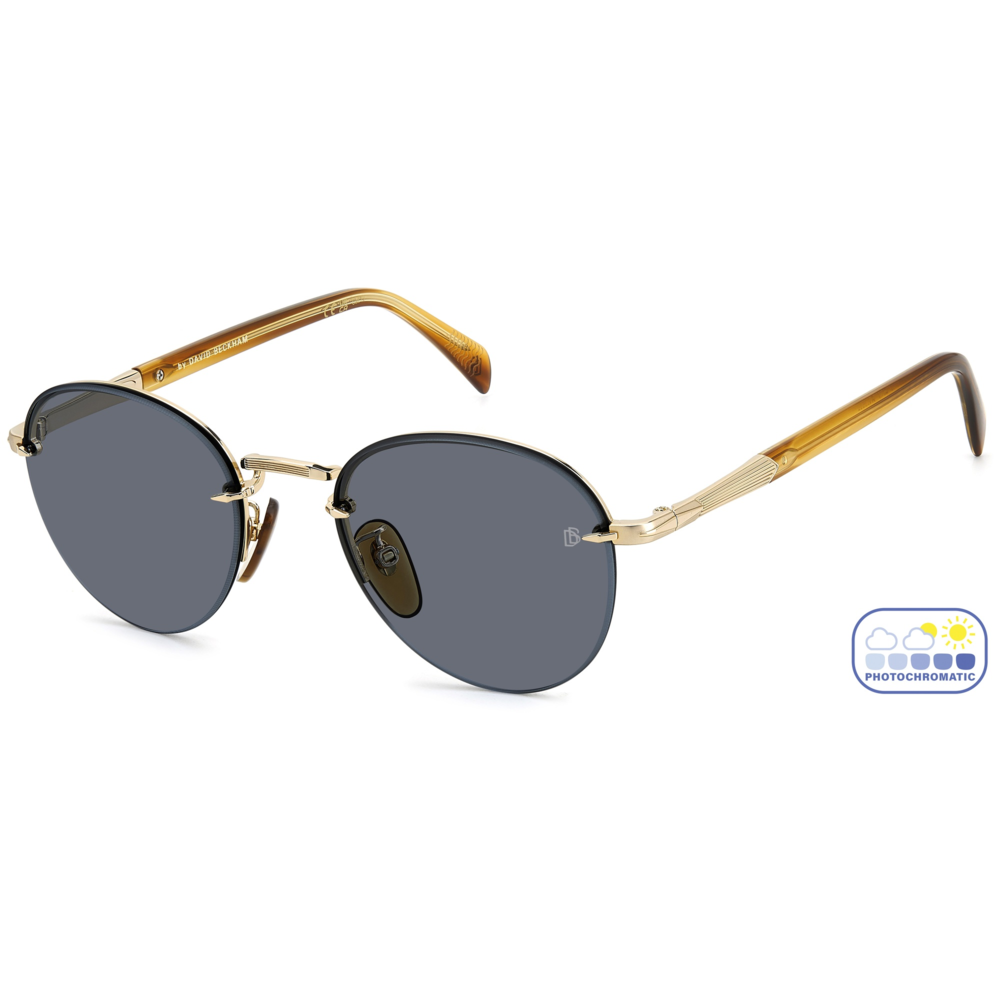 Óculos de Sol David Beckham DB 1173/S T5U - Dourado 51 Dourado 2