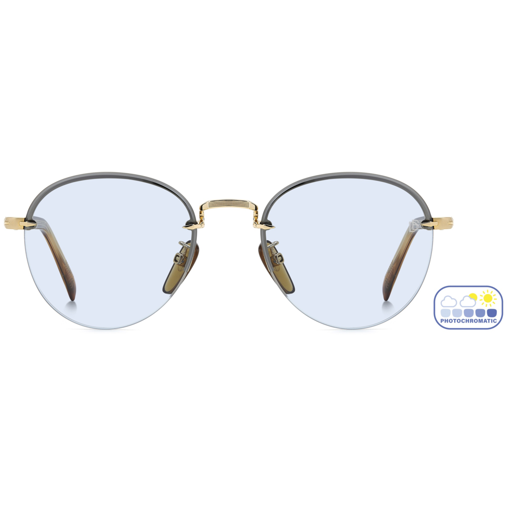 Óculos de Sol David Beckham DB 1173/S T5U - Dourado 51 Dourado 3