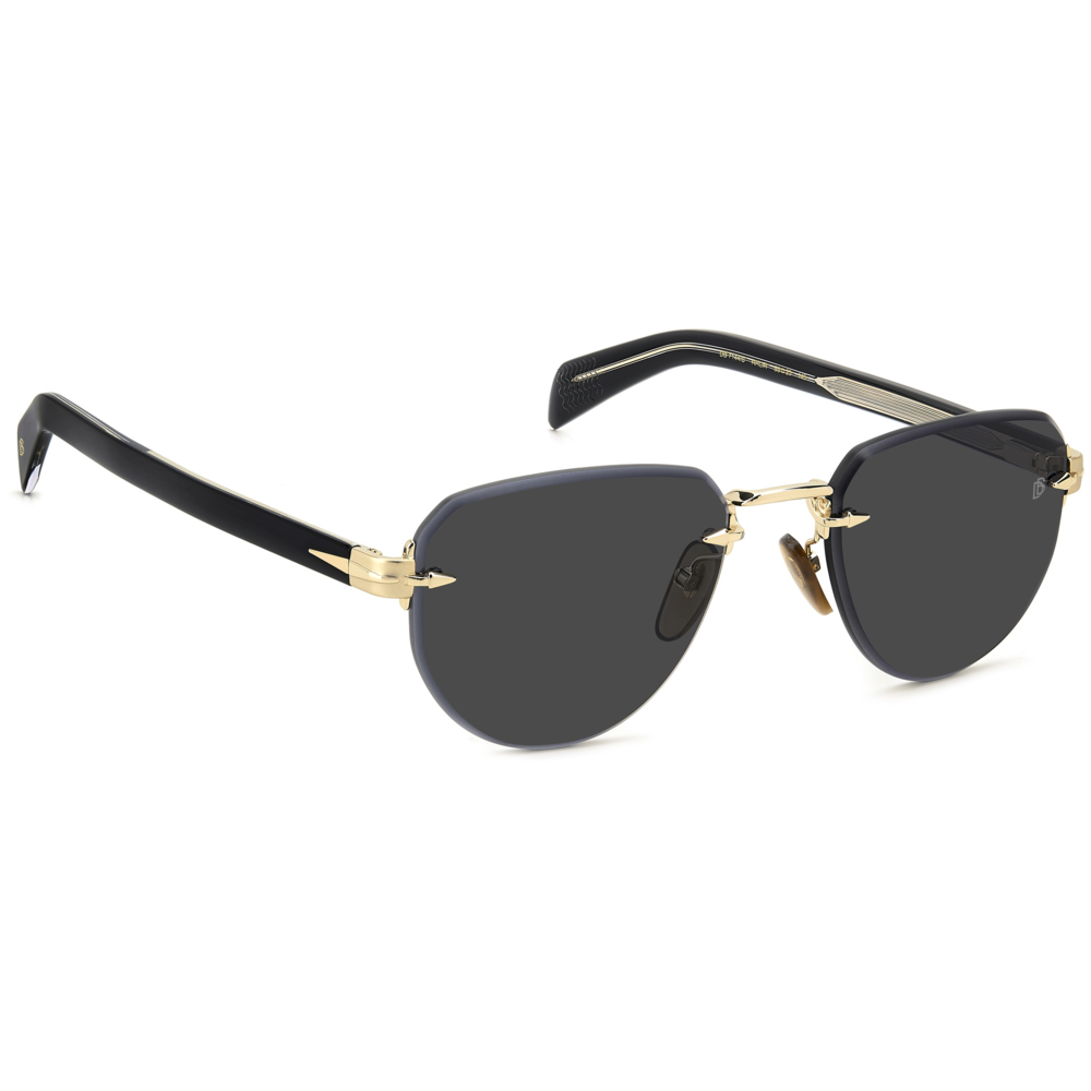 Óculos de Sol David Beckham DB 7144/S RHL - Dourado 55 Dourado 2