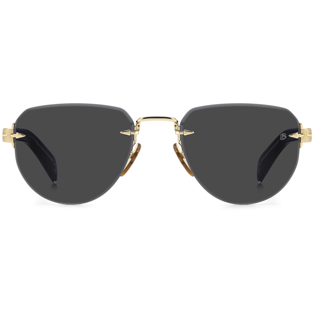 Óculos de Sol David Beckham DB 7144/S RHL - Dourado 55 Dourado 3