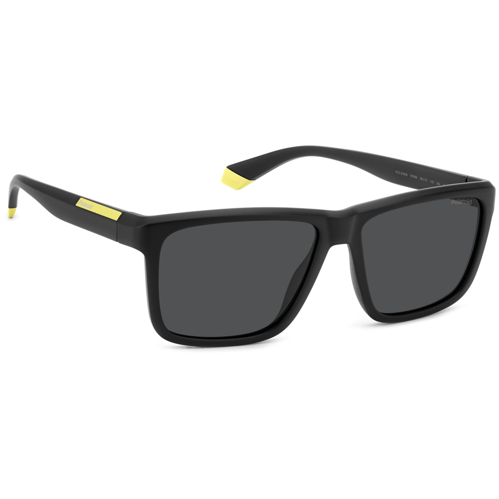Óculos de Sol Polaroid Pld 2164/S 003 - Preto Fosco 58 Preto 2