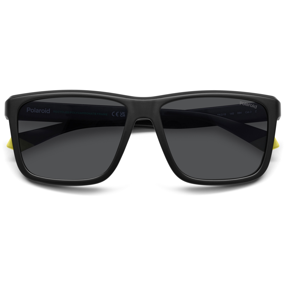 Óculos de Sol Polaroid Pld 2164/S 003 - Preto Fosco 58 Preto 4