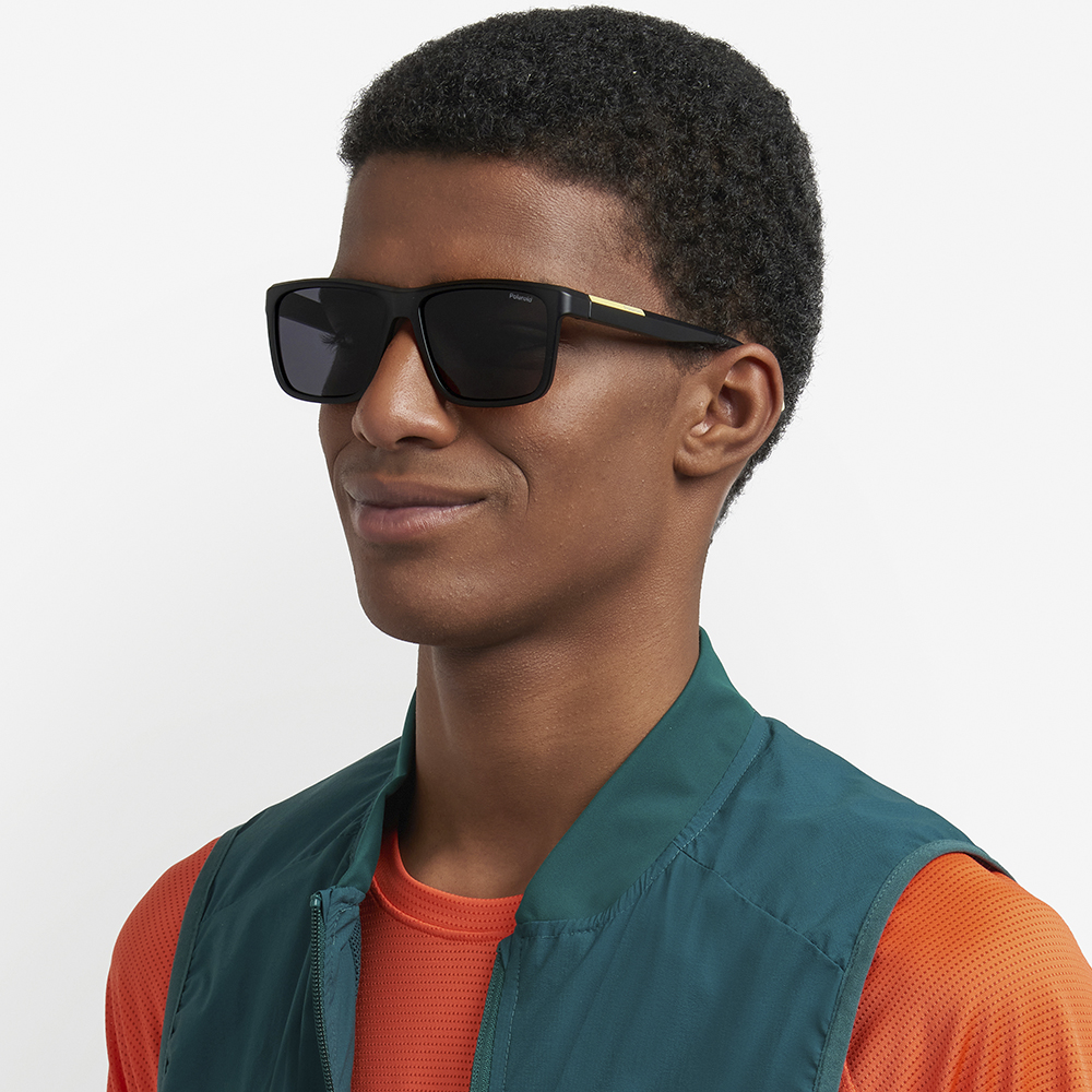 Óculos de Sol Polaroid Pld 2164/S 003 - Preto Fosco 58 Preto 7