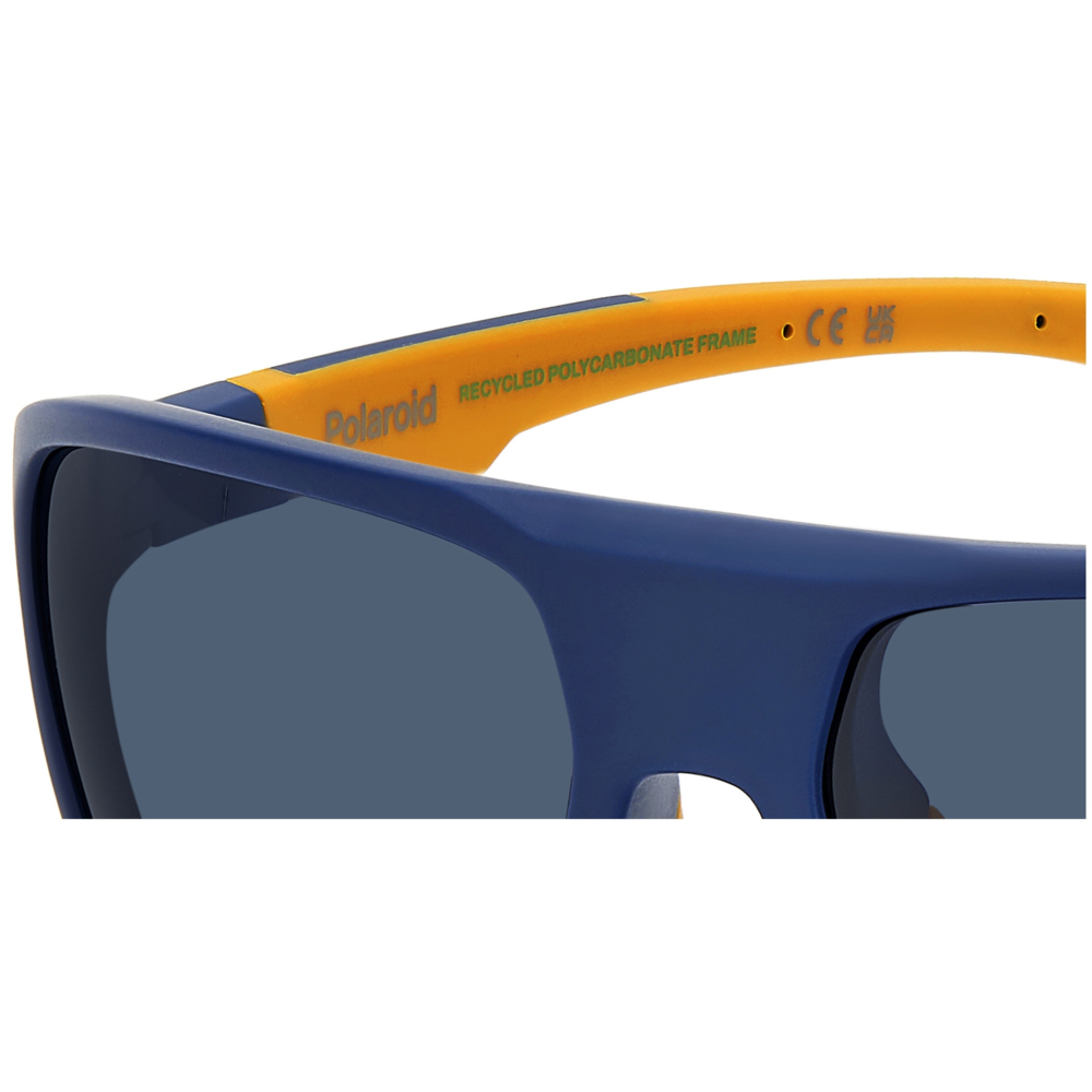 Óculos de Sol Polaroid Pld 7058/S FLL - Azul Fosco 64 Azul 8